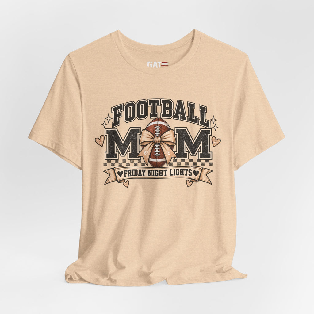 Football Mom Personalized Shirt Custom Player Name Number Game Day Tee