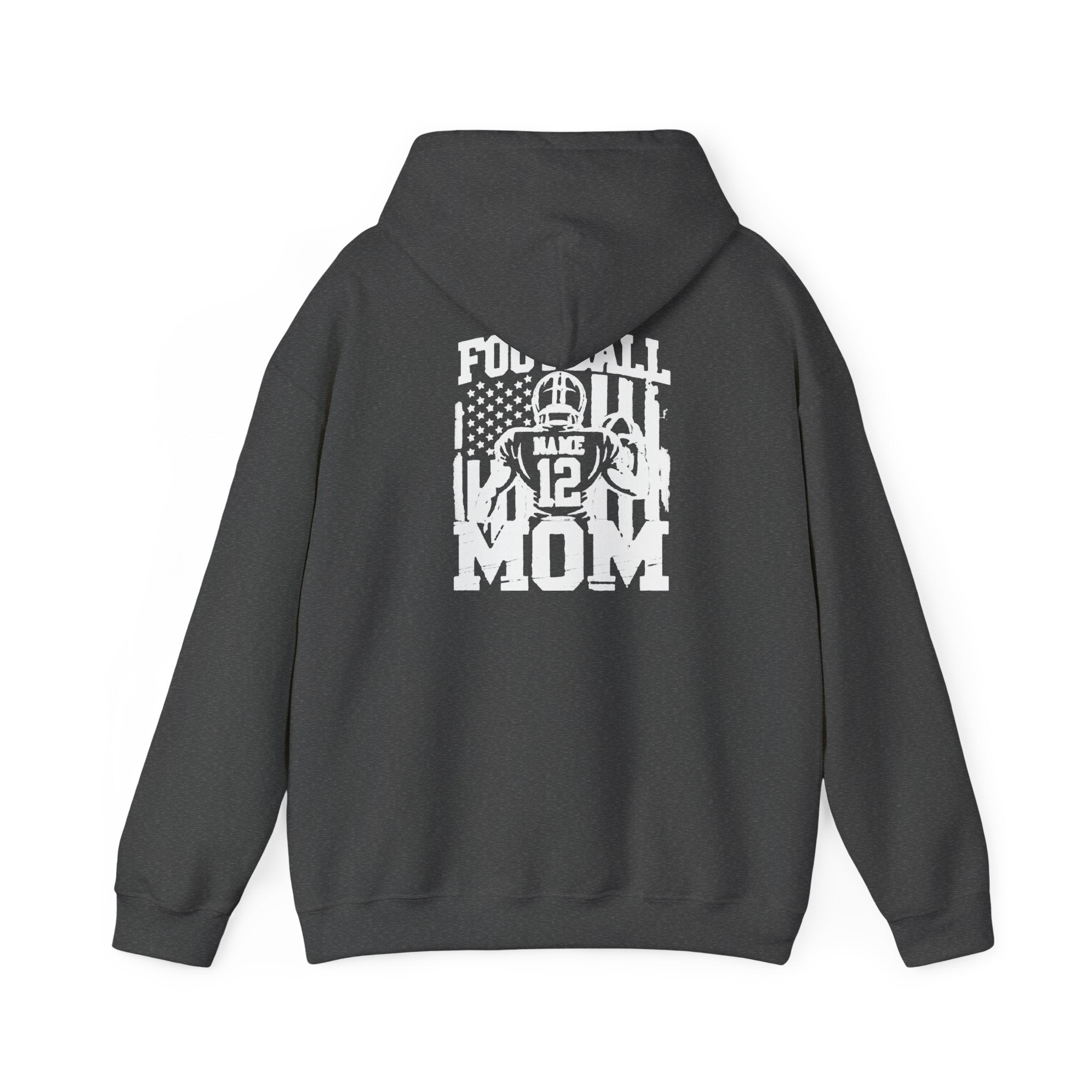 Football Mom Personalized Comfort Hoodie Custom Player Name Number Game Day Tee