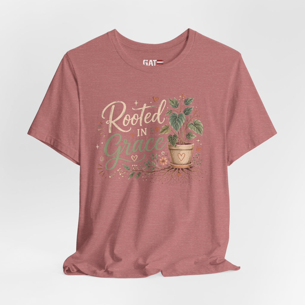 Christian Plant Lover Shirt for Women, Faith Based Gardening Tee, Houseplant Graphic Shirt, Botanical Christian Gift, Plant Mom Apparel
