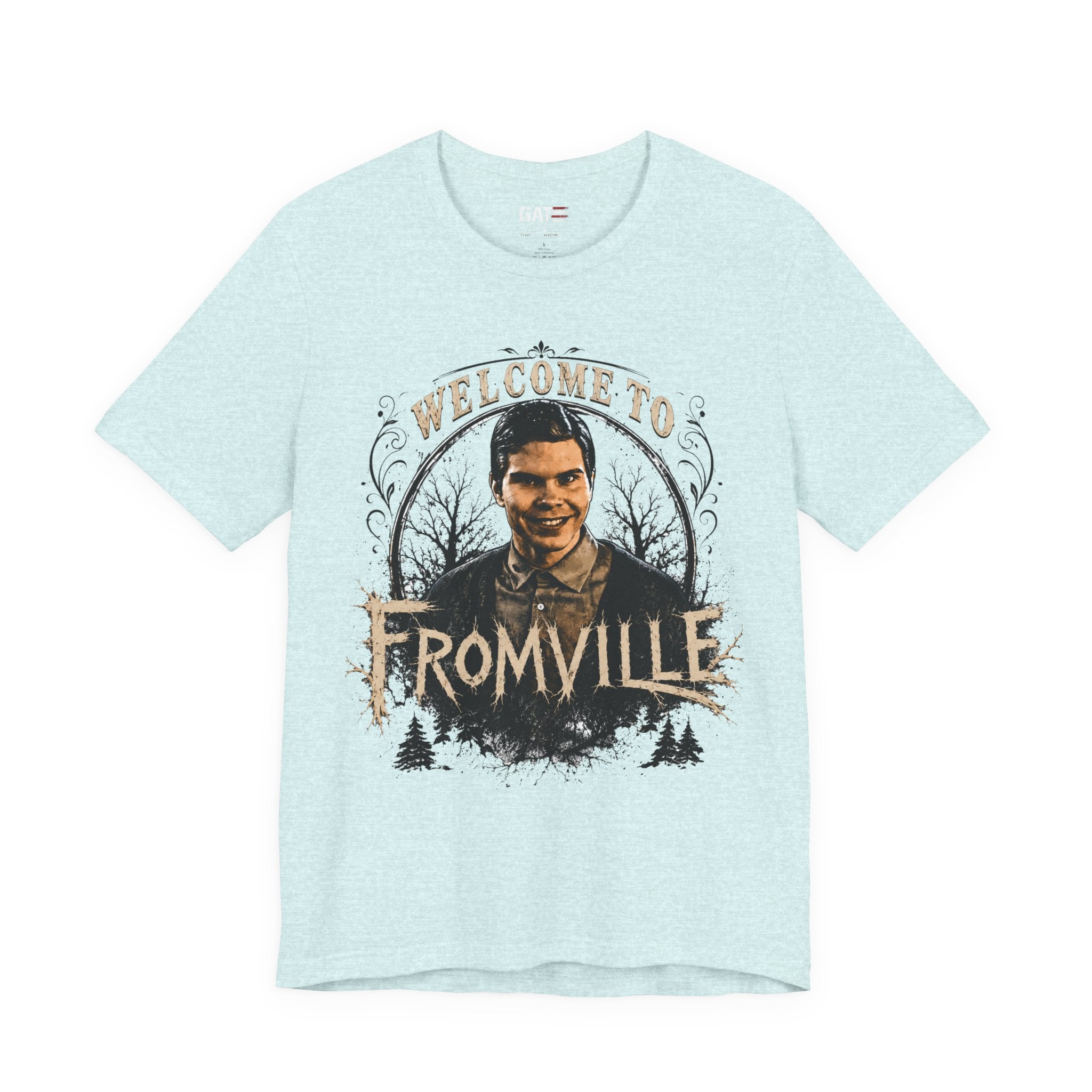 Welcome to Fromville Horror Tee| Smiley Shirt