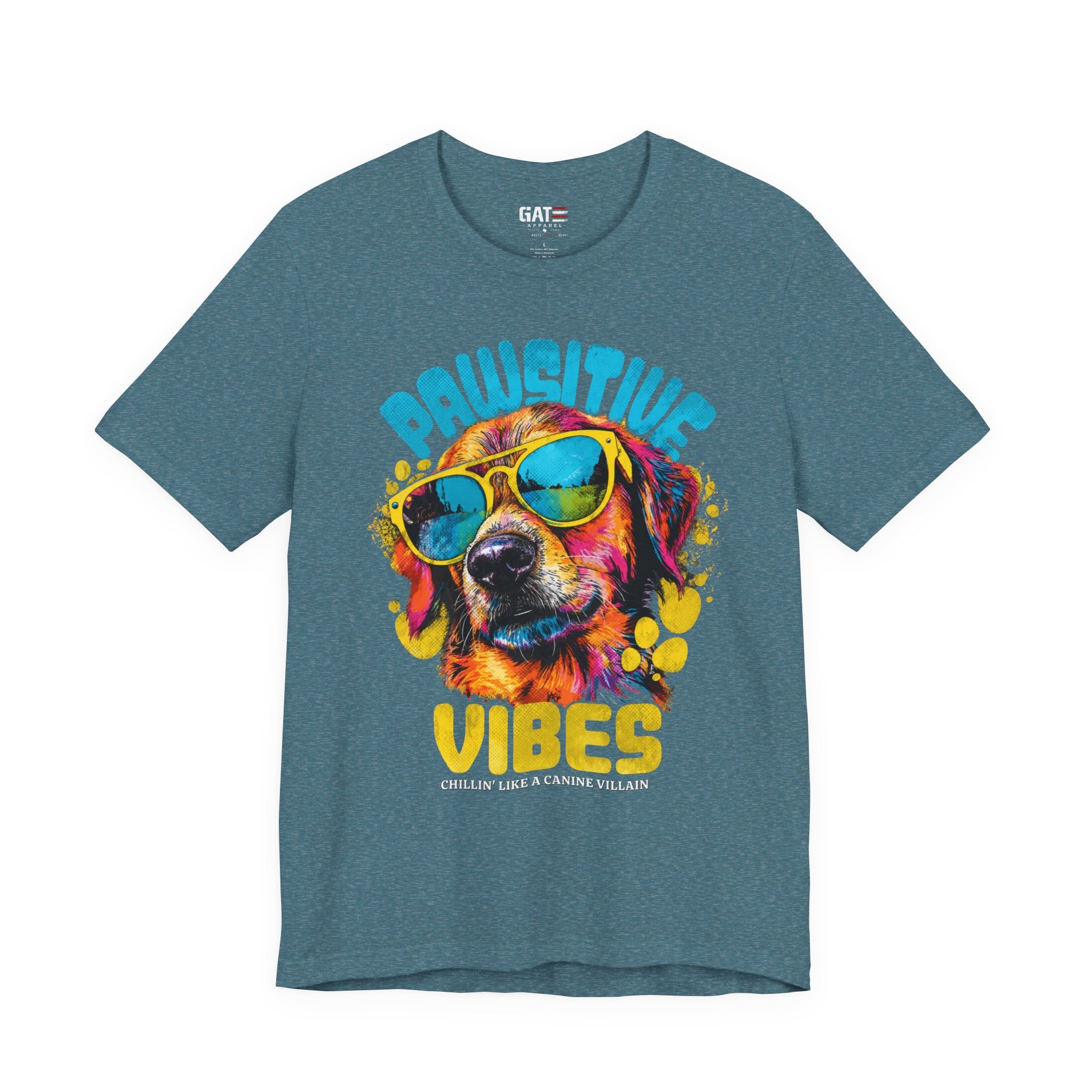 Pawesome Vibes Dog T-Shirt