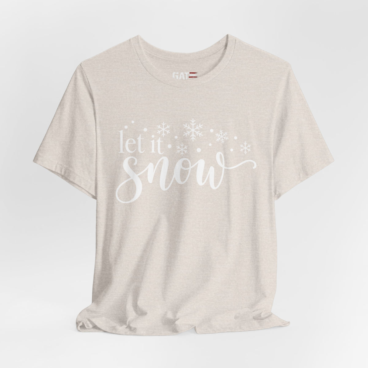 Let It Snow Winter Shirt - product mockup view 22