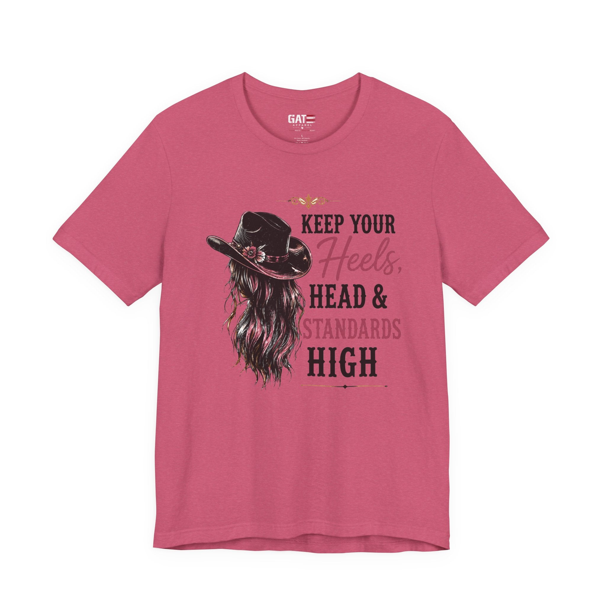 Keep Your Heels, Head, And Standards High