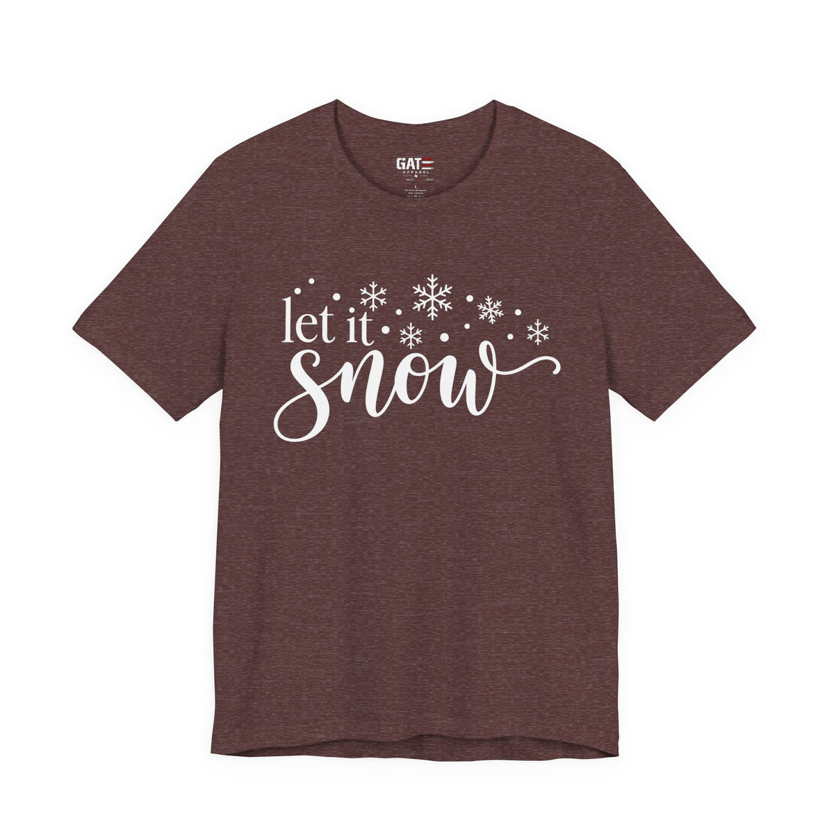 Let It Snow Winter Shirt - product mockup view 11