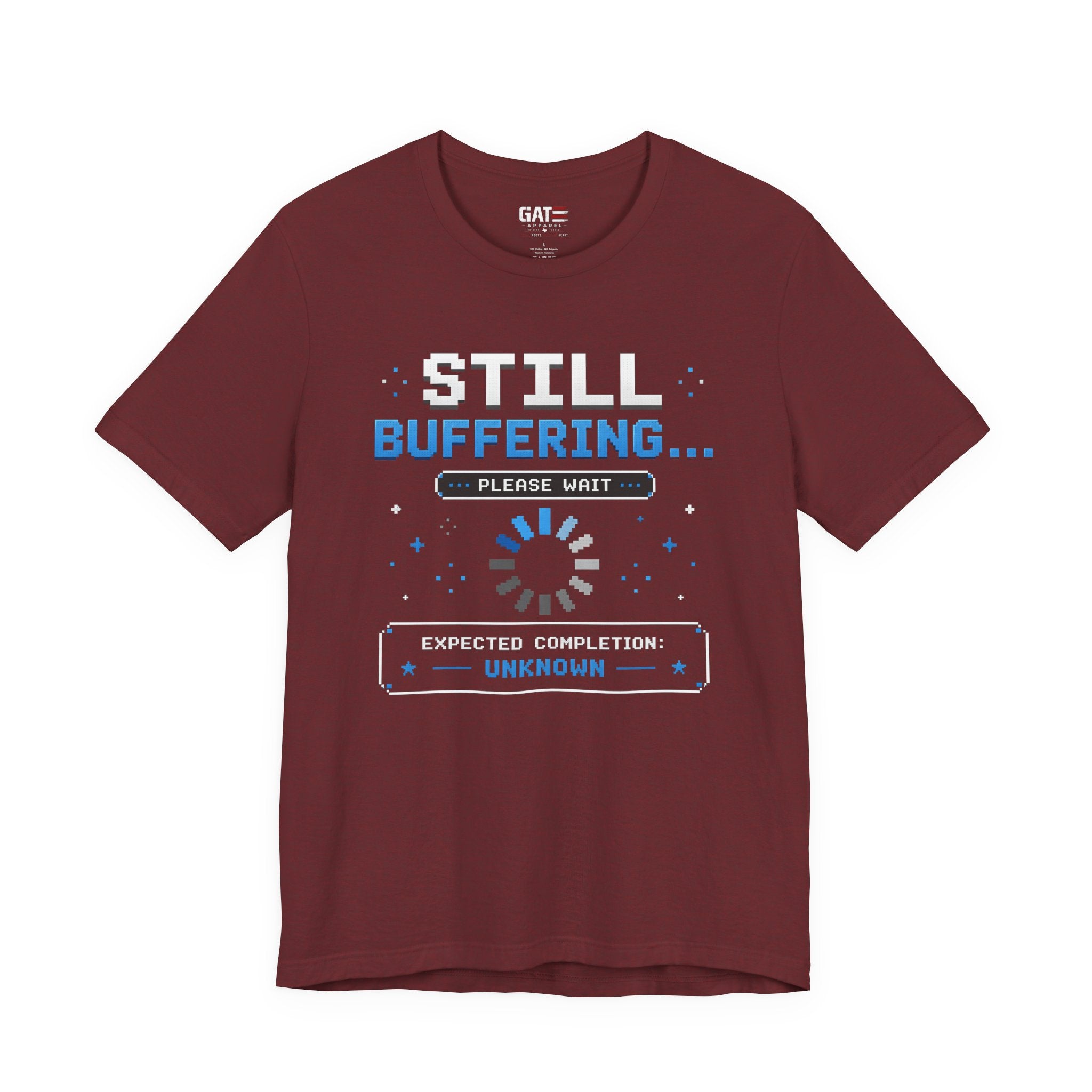 Funny Gamer Shirt, Buffering Shirt, Retro Gaming Tee, Gamer Gift, Video Game Shirt, Loading Screen Humor, Nerd T Shirt