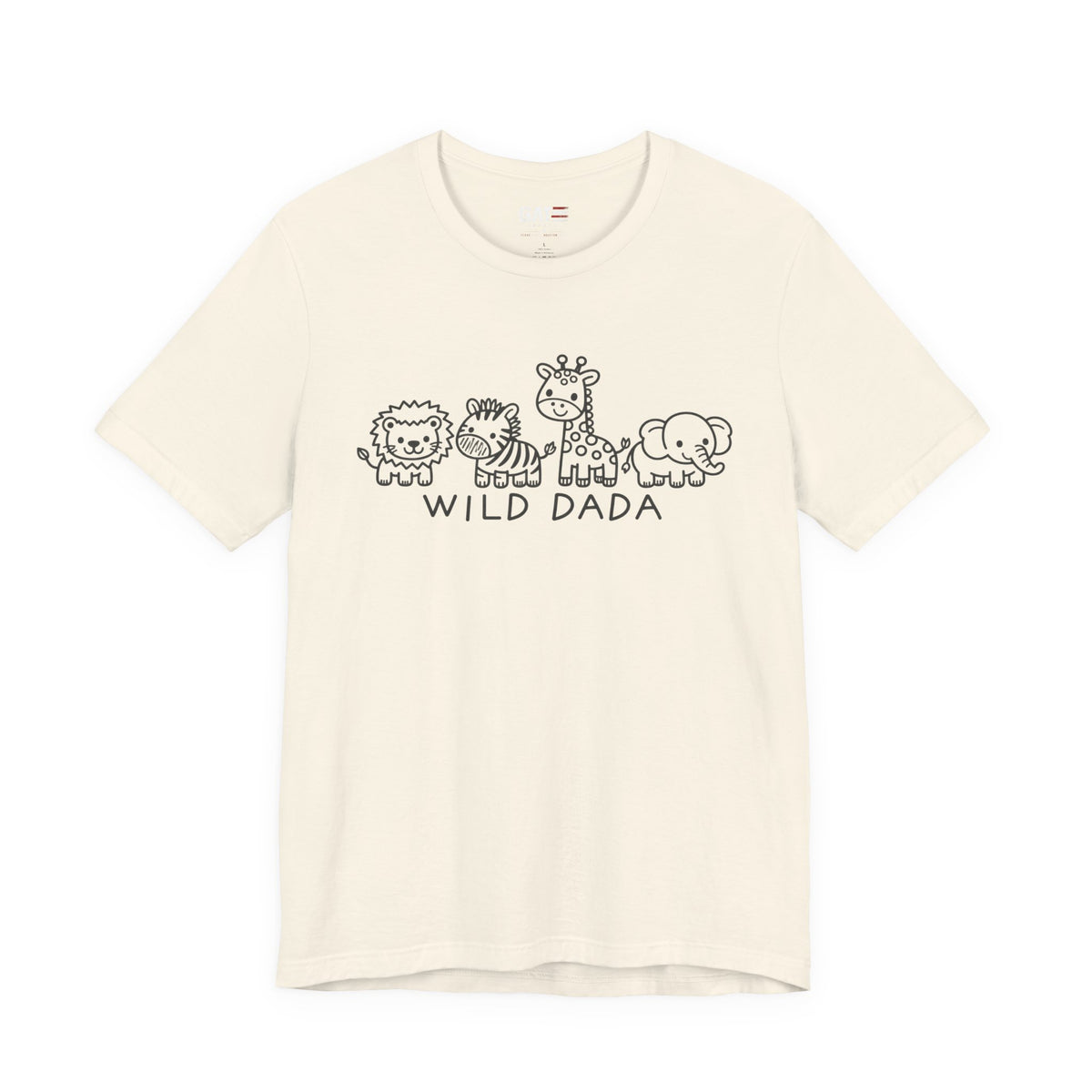Wild Dada Safari Animal T-Shirt – Cute Graphic Tee for Dads - product image 2