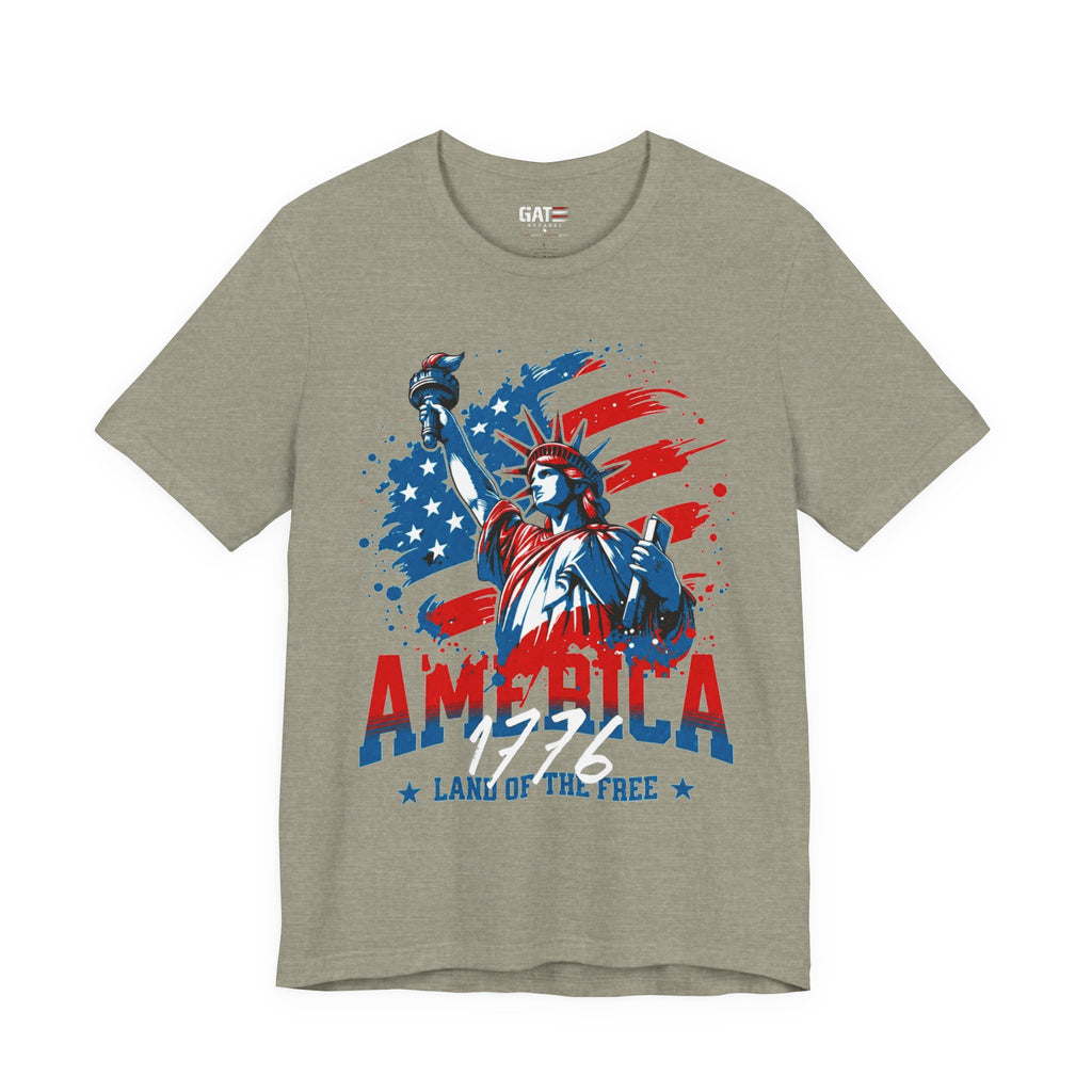 America Statue of Liberty T-Shirt – Land of the Free Patriotic Tee