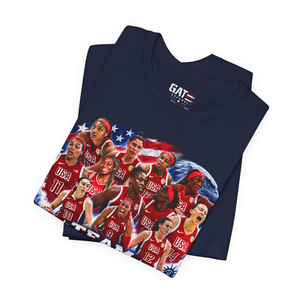 Team USA Women's Basketball Shirt | FIBA Tee 2026 Design 3