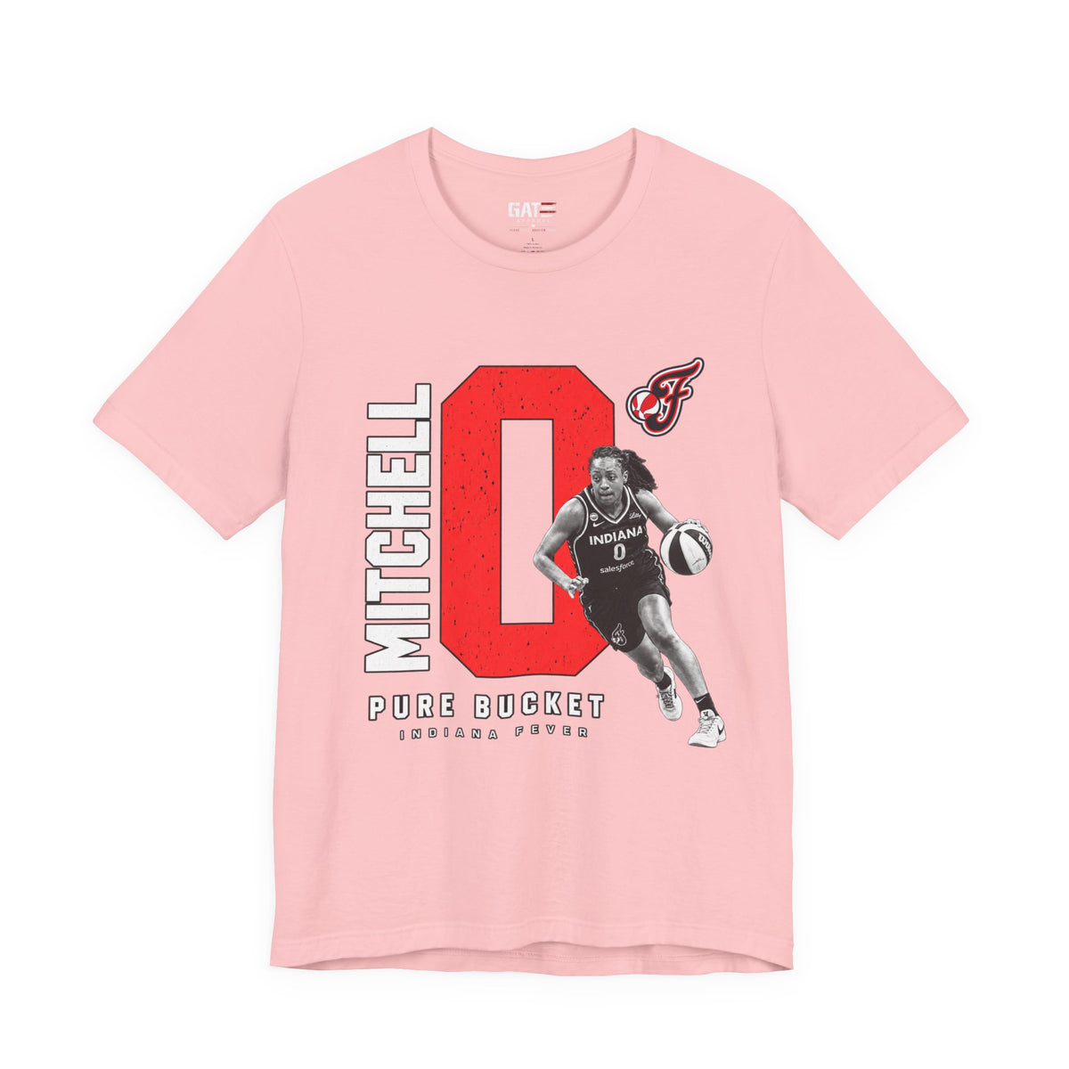 Kelsey Mitchell Shirt | Indiana Fever WNBA Basketball Tee