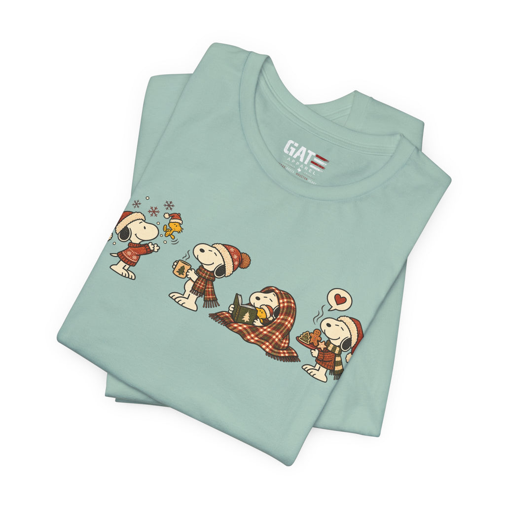 Cozy Christmas Snoopy Shirt - product mockup view 44