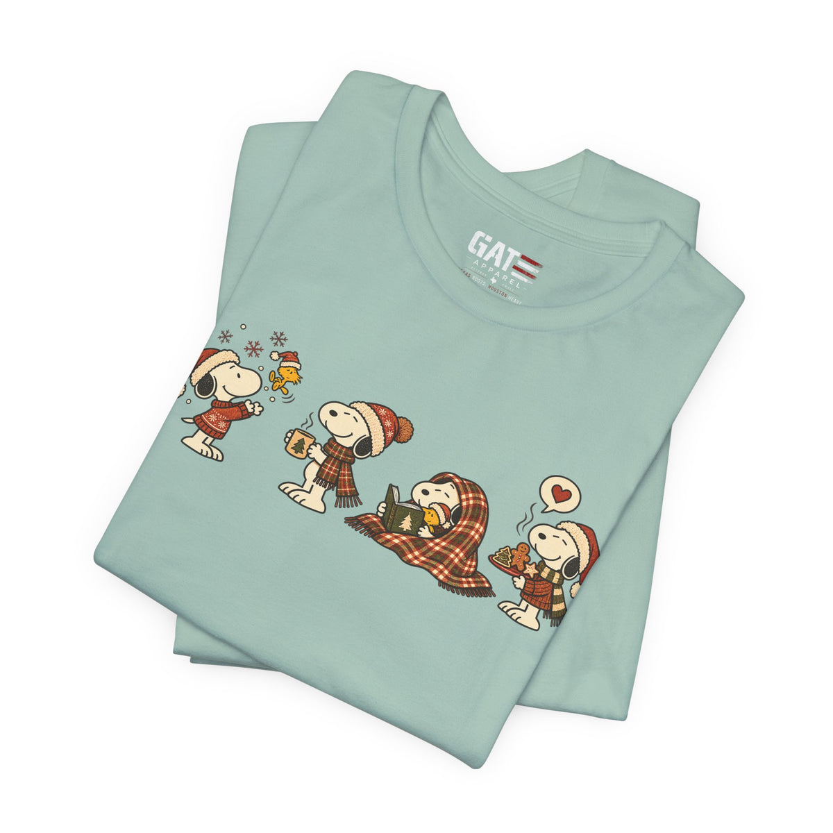 Cozy Christmas Snoopy Shirt - product mockup view 44