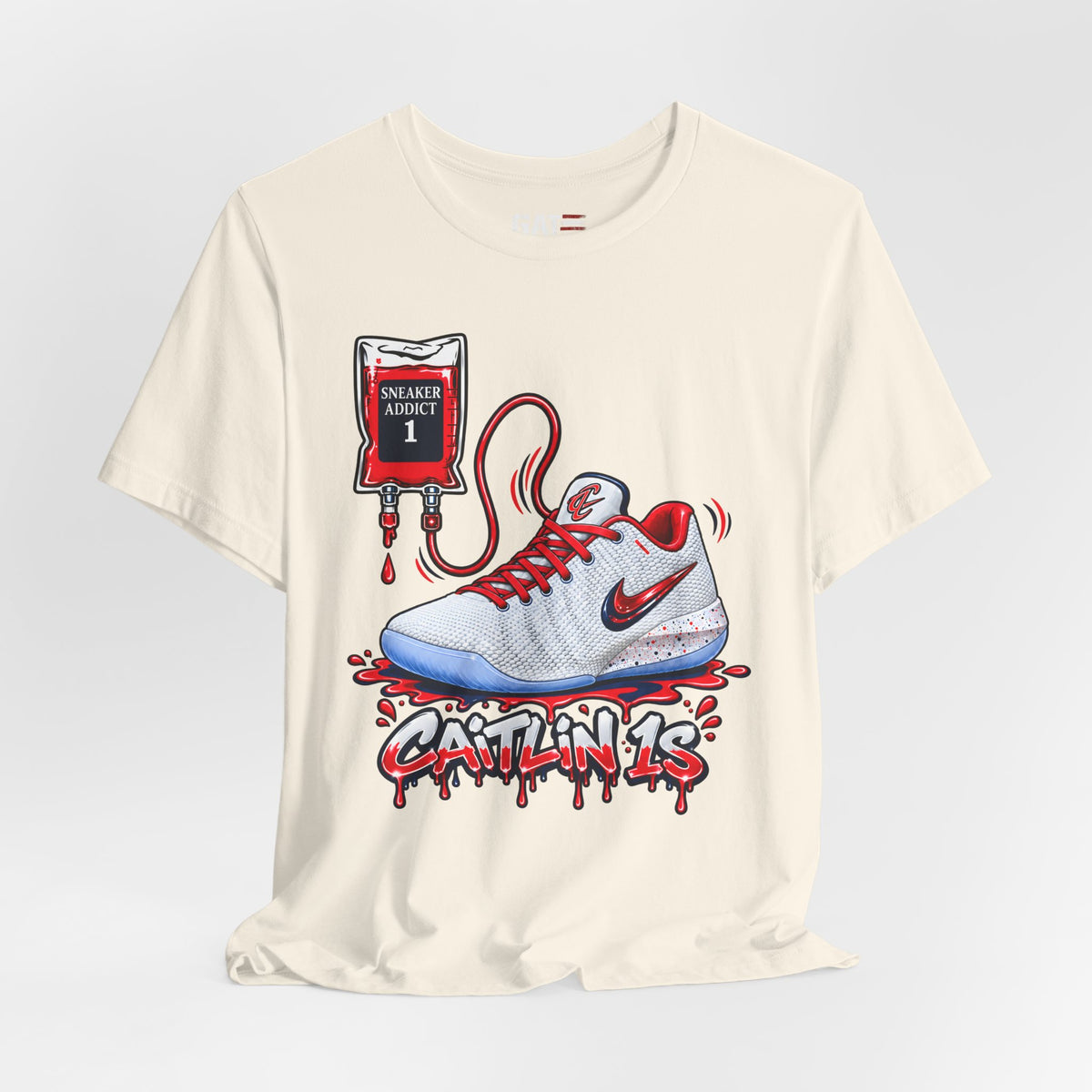 Caitlin Clark Caitlin 1s Addict Whites Sneaker Shirt