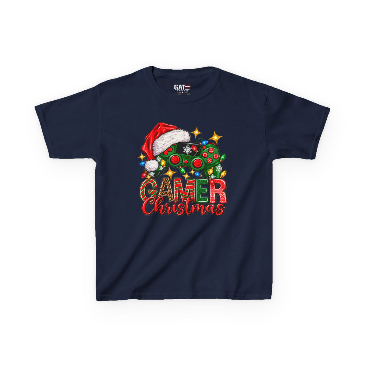Kids Gamer Christmas T-Shirt | Holiday Gaming Tee - product image 13