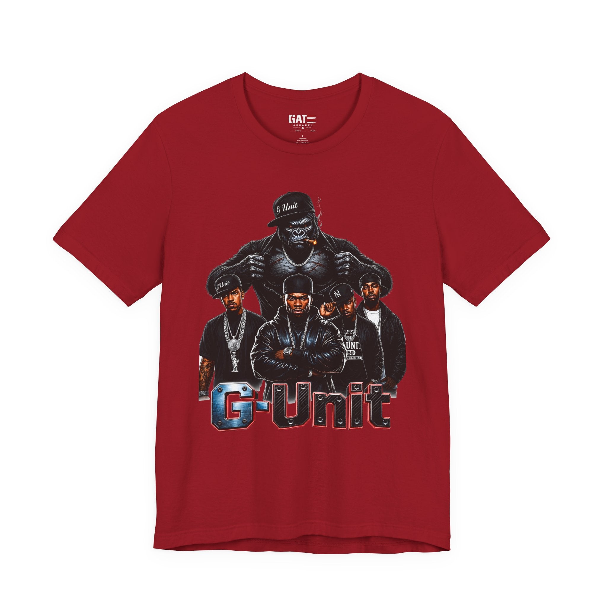 G-Unit Retro Rap Group Tee — Vintage Hip-Hop Graphic T-Shirt