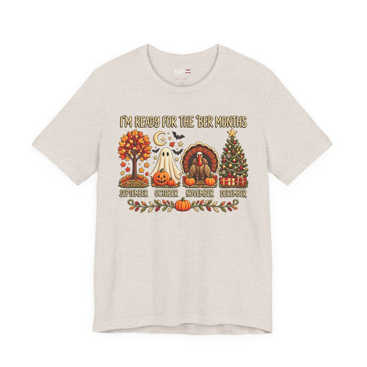 September to December Shirt | Fall Thanksgiving Christmas Tee