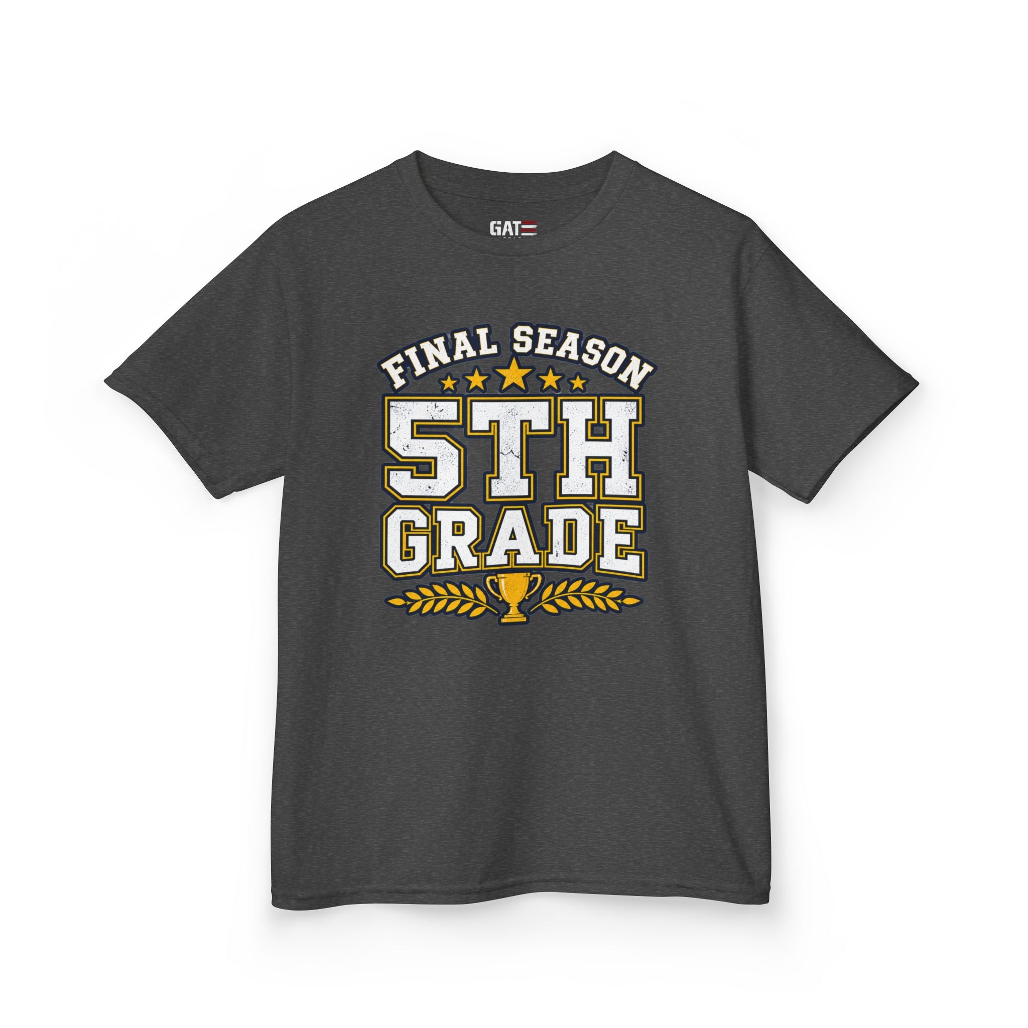 Final Season 5th Grade Kids Tee — End of Elementary School Graduation Shirt