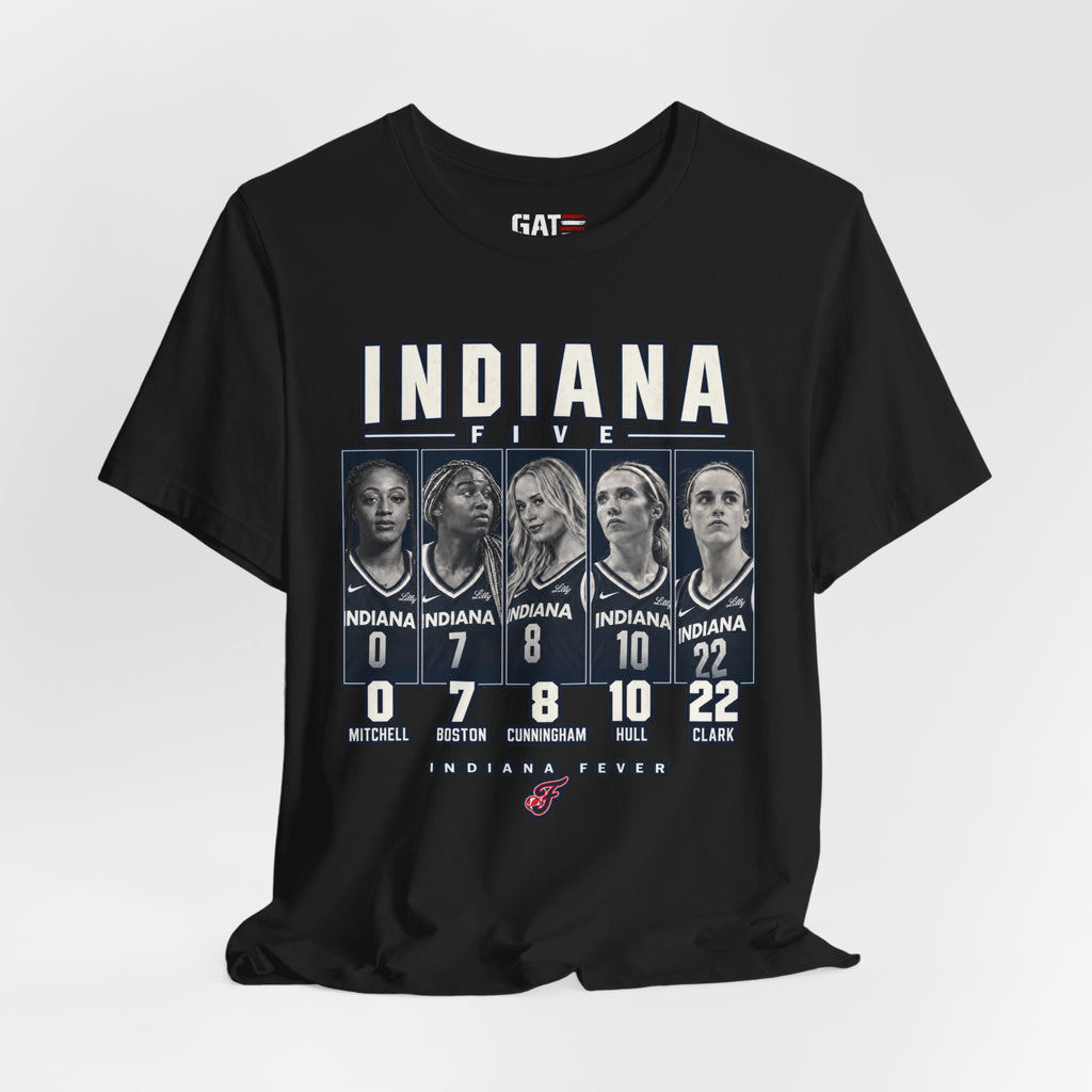 Indiana Fever The Five Shirt | Caitlin Clark WNBA Basketball Tee