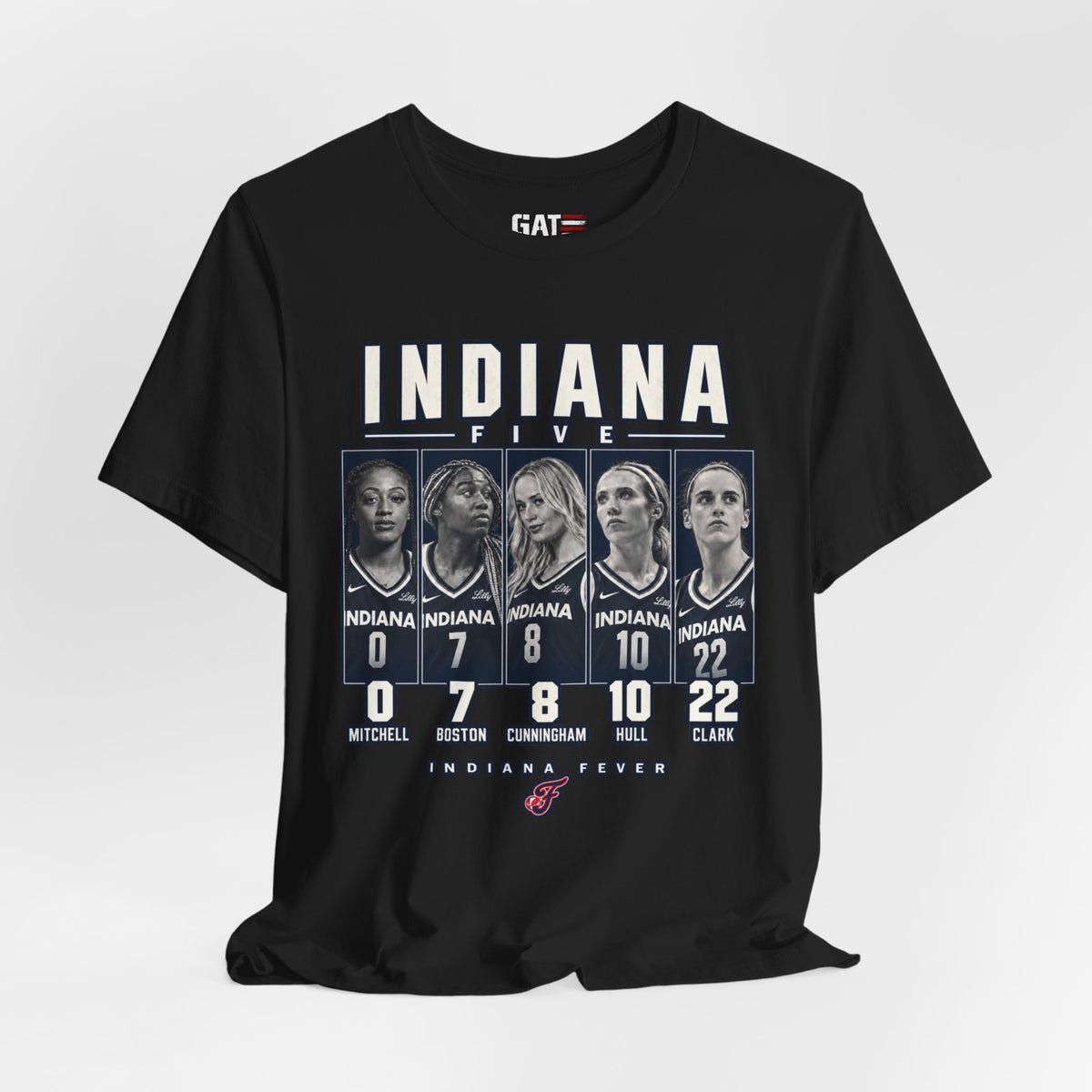 Indiana Fever The Five Shirt | Caitlin Clark WNBA Basketball Tee