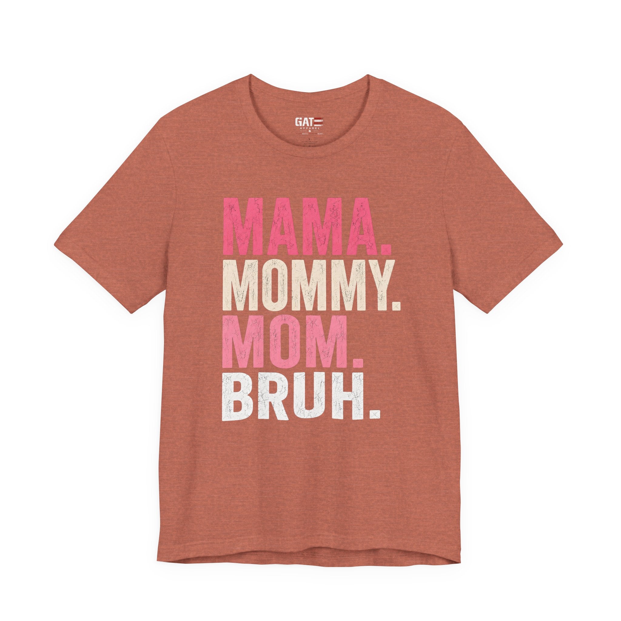 Mama Mommy Mom Bruh Shirt, Funny Mom Life Tee, Trendy Mother Graphic T Shirt, Gen Alpha Mom Gift, Cute Mother's Day Shirt
