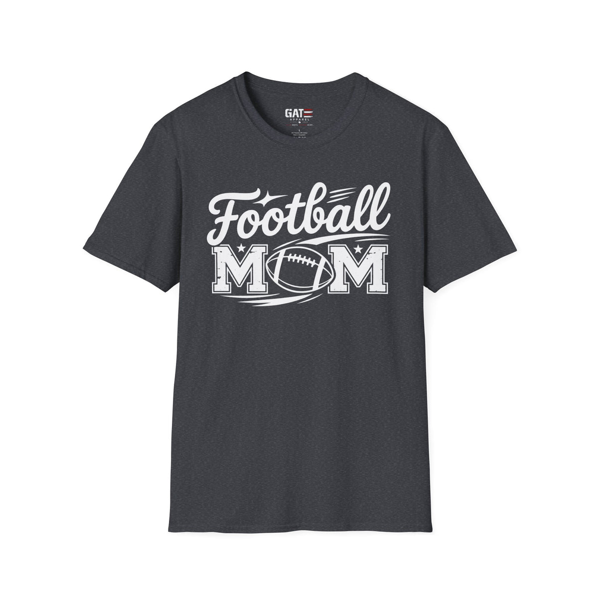 Personalized Football Mom Shirt | Name & Number Tee Style 7