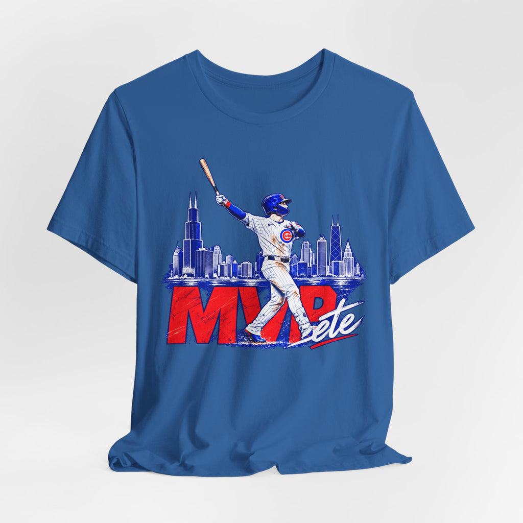 Chicago Cubs Pete Crow-Armstrong MVP Skyline Batting T-Shirt - product image 14