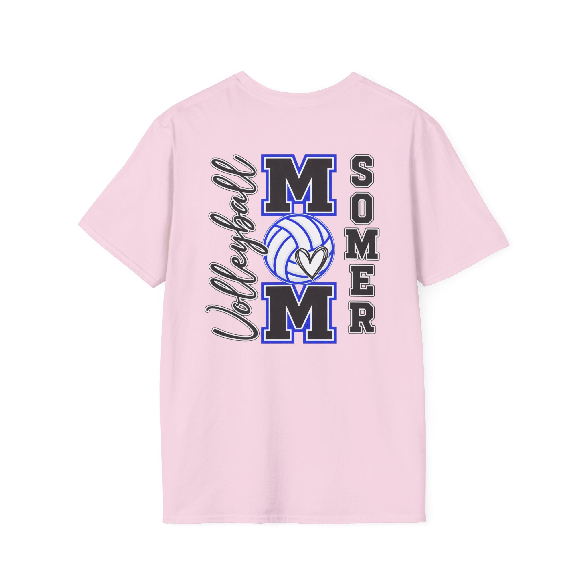 Volleyball Mom T‑Shirt – Custom Name