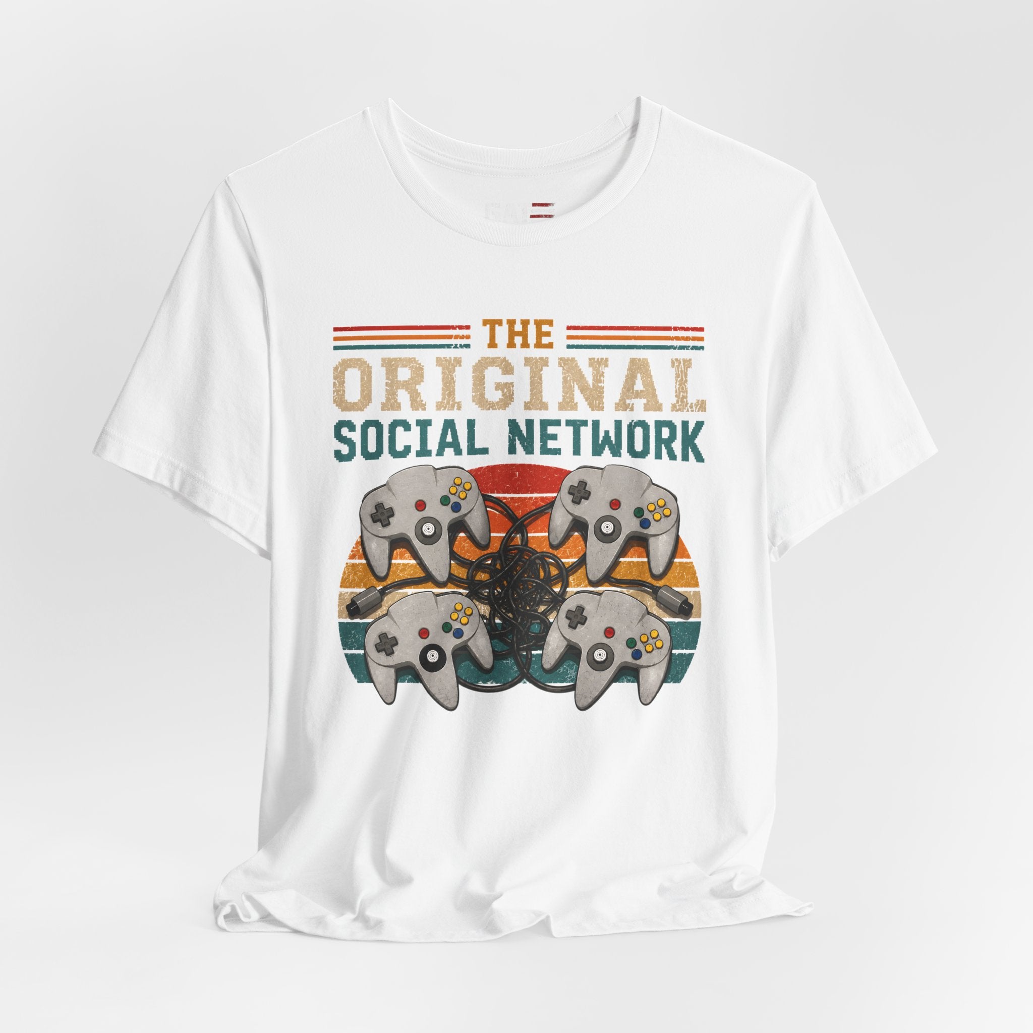 Original Social Network Shirt, Retro Gamer Shirt, N64 Inspired Gaming Tee, 90s Gamer Gift, Vintage Video Game Shirt