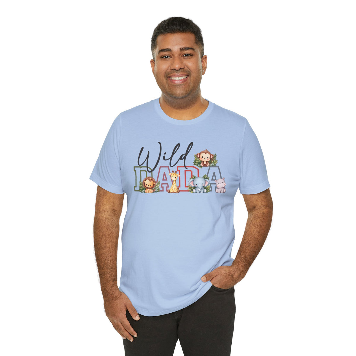 Wild Dada Safari Animals Tee – Cute Jungle Baby Animal Graphic Shirt - product image 17