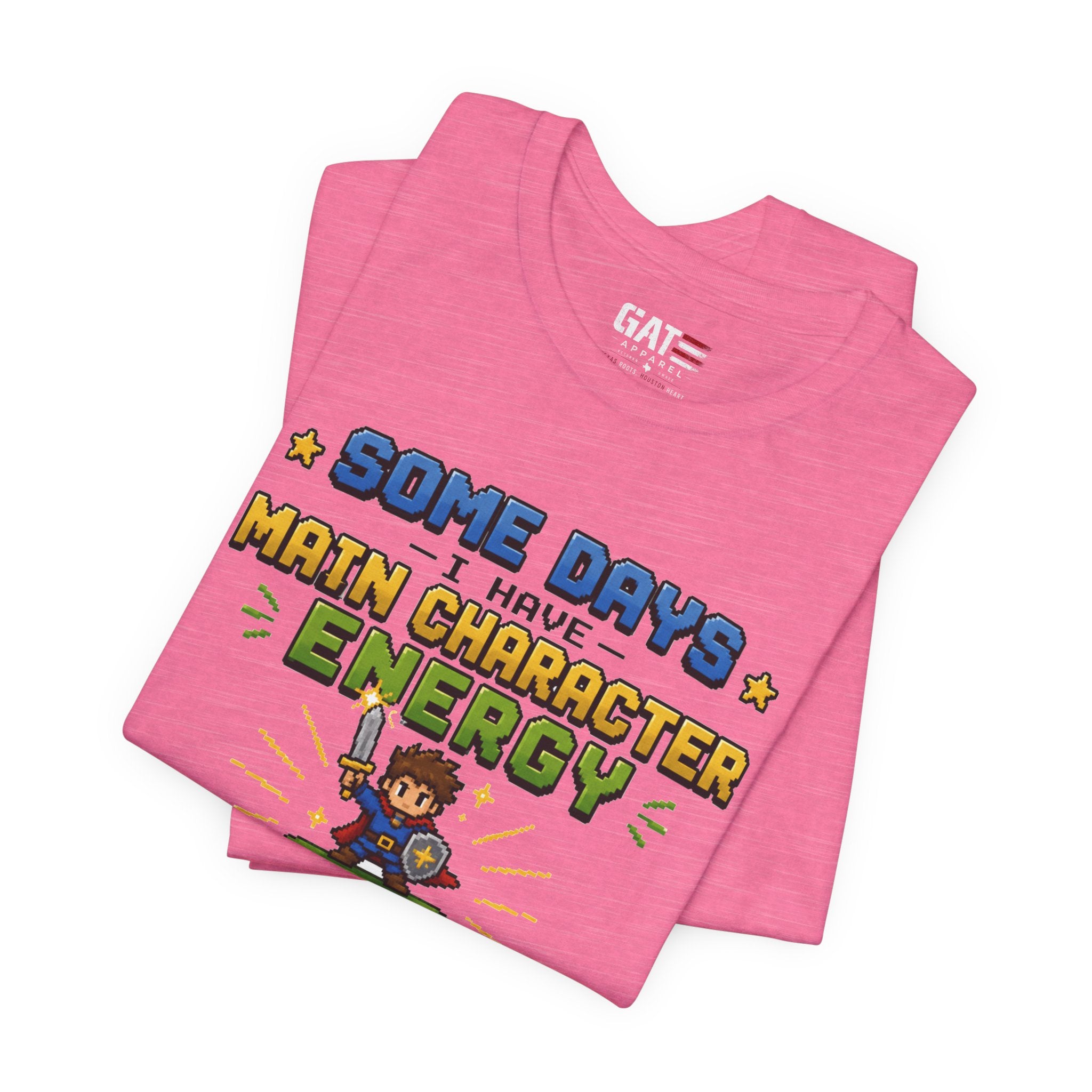 Main Character Energy Shirt | Retro Gaming Tee