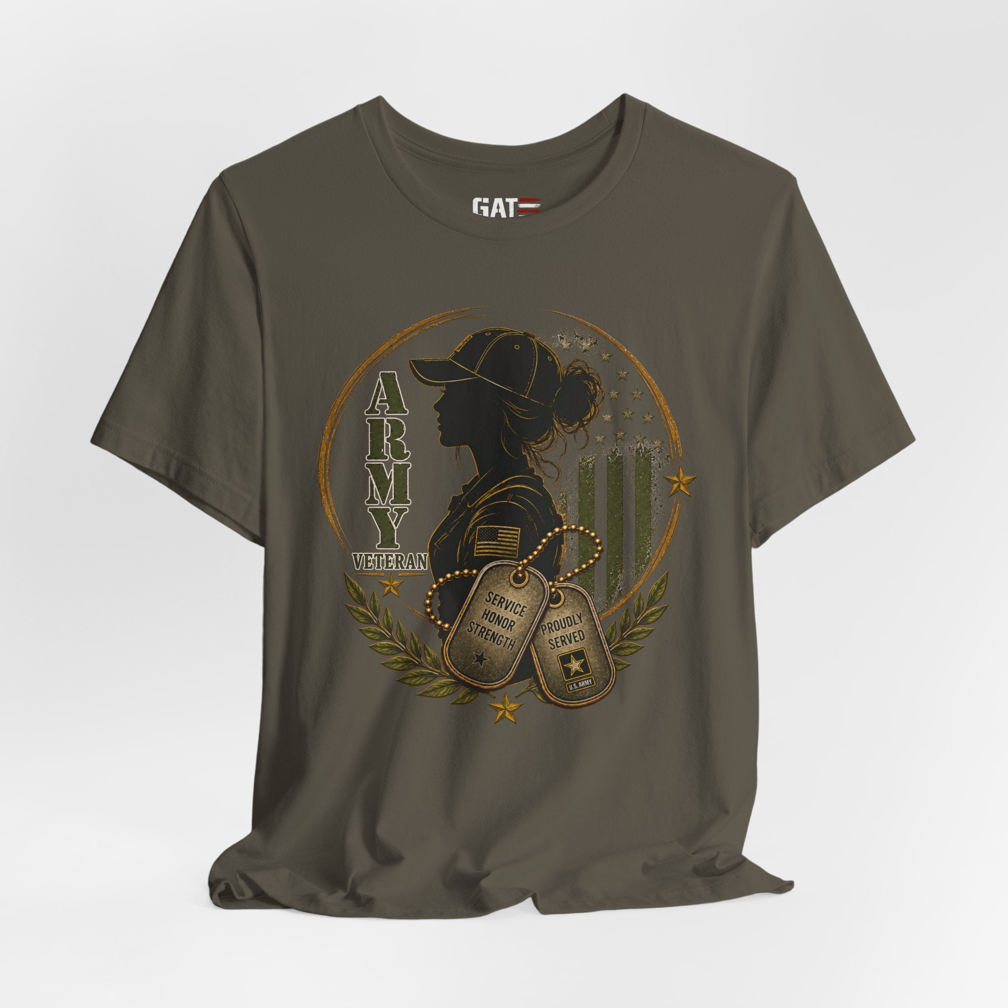 Female Vet Army Veteran Women’s Tee