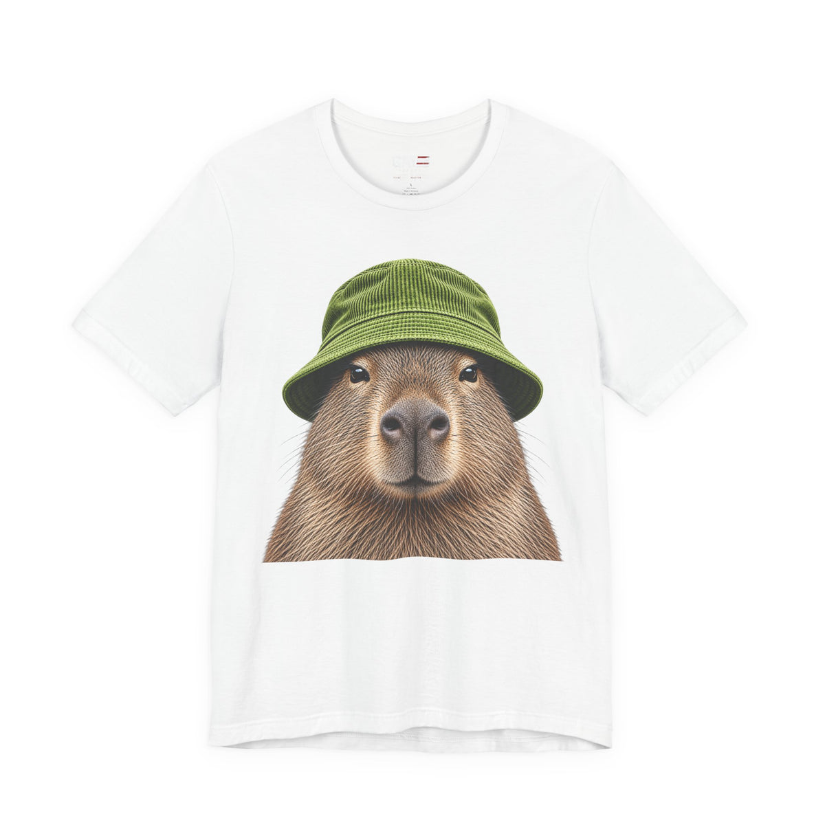Capybara wearing a beanie graphic T-shirt - alternate product photo 5