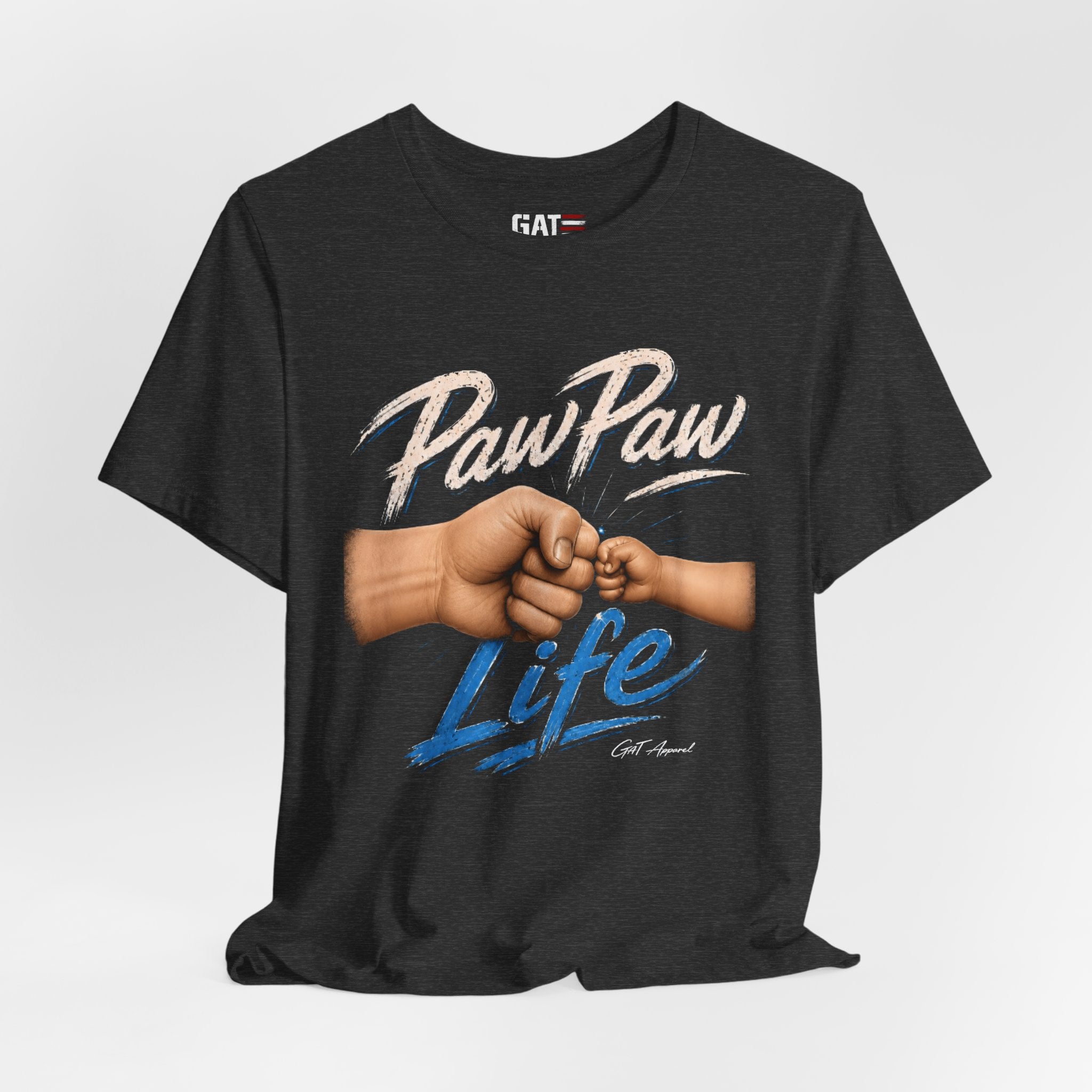 PawPaw Life Style 4 fist bump T-Shirt | Grandfather Papa family tee