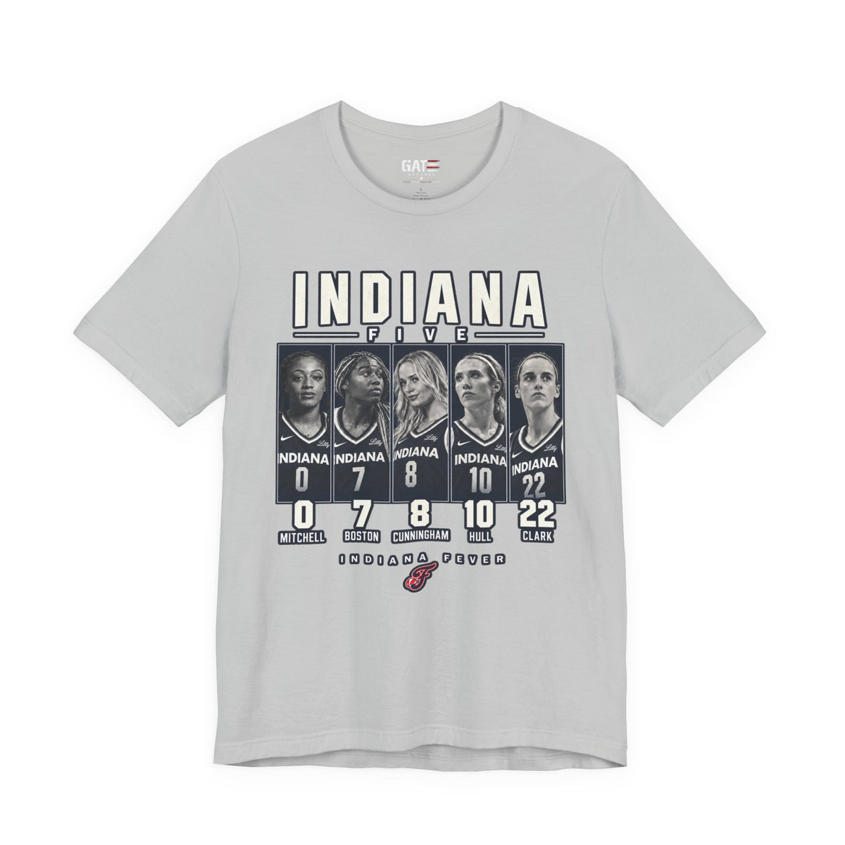 Indiana Fever The Five Shirt | Caitlin Clark WNBA Basketball Tee