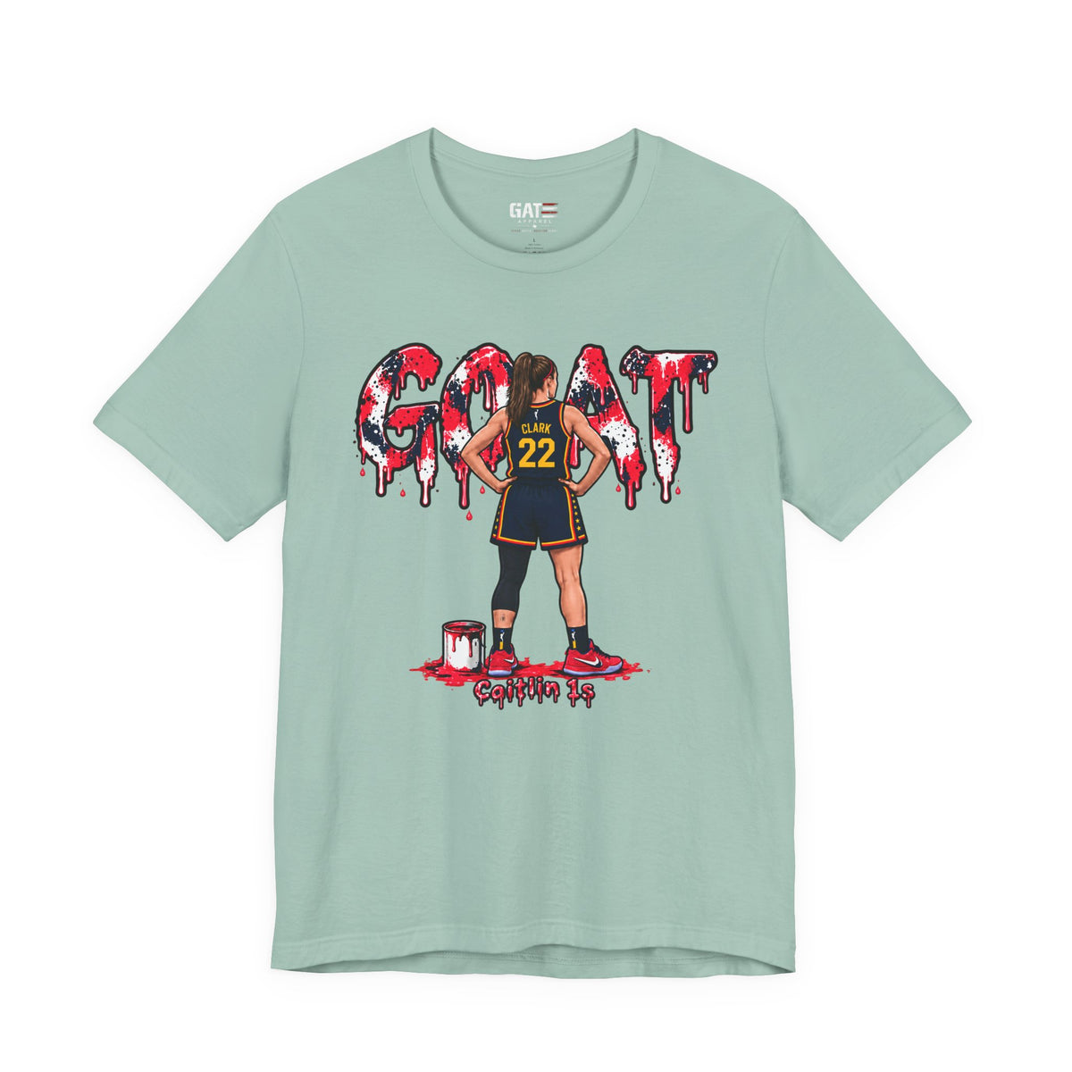 Caitlin Clark Caitlin 1s GOAT Sneaker Shirt | Fever Tee