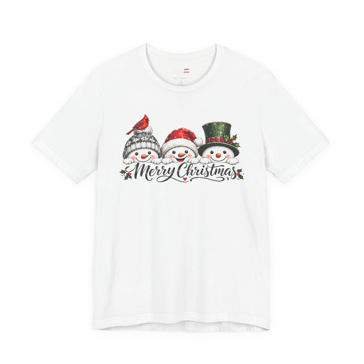 Merry Christmas Snowman Shirt - product mockup view 10