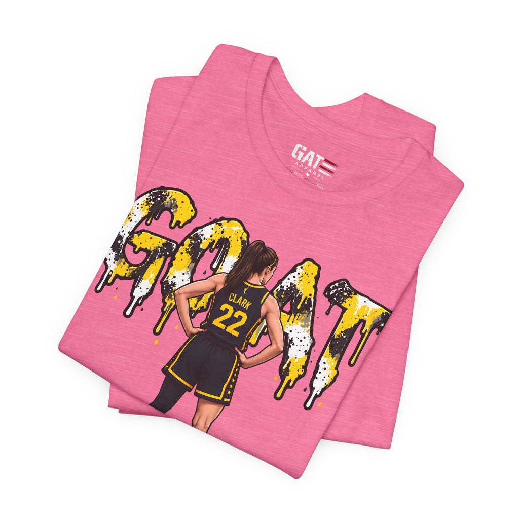Caitlin Clark Caitlin 1s GOAT Yellow Sneaker Shirt