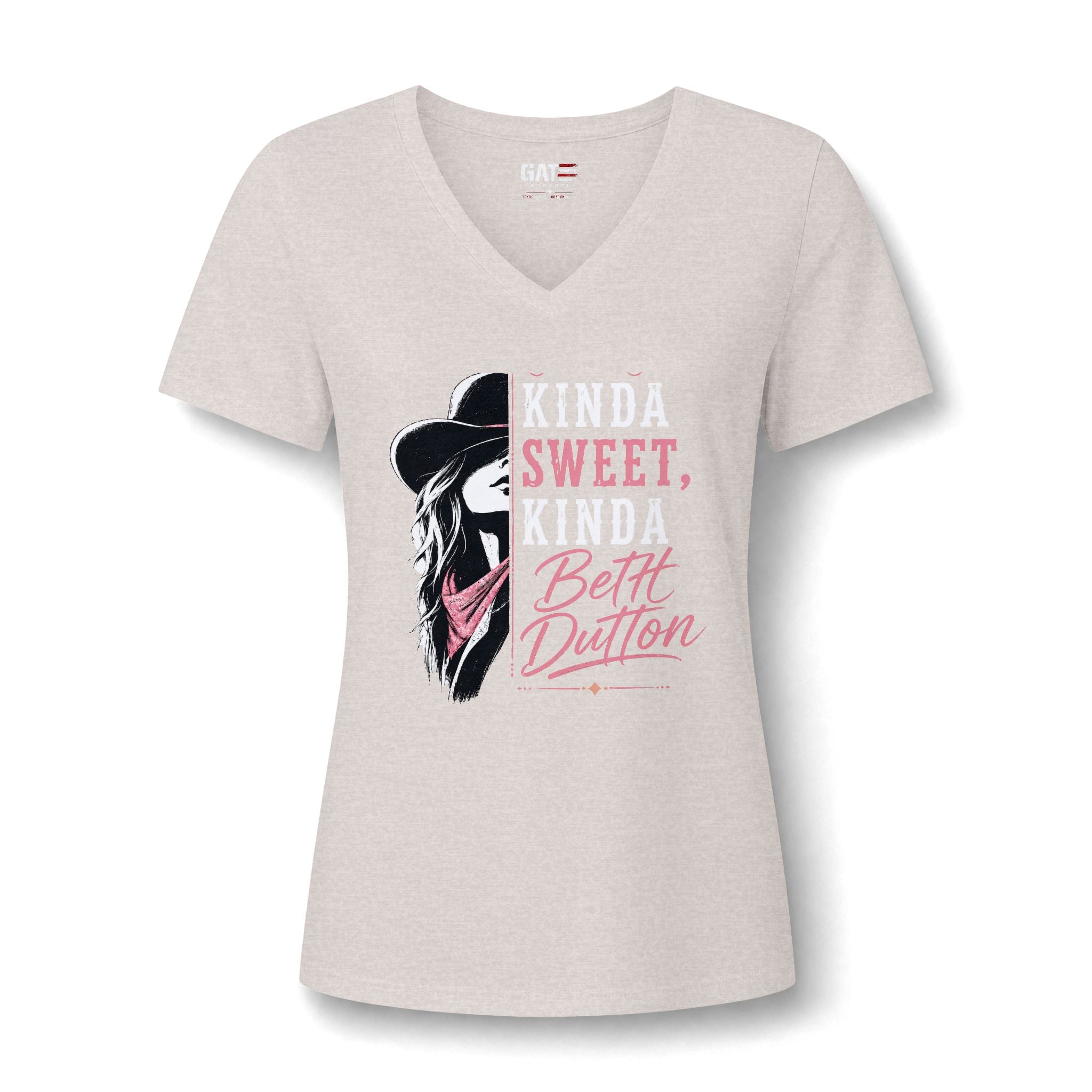 Beth Dutton Shirt Vneck|Western Cowgirl Shirt for Women, Country Girl Tee, Rodeo Shirt, Ranch Girl Gift, Cowboy Boots Tee, Western Graphic Tee