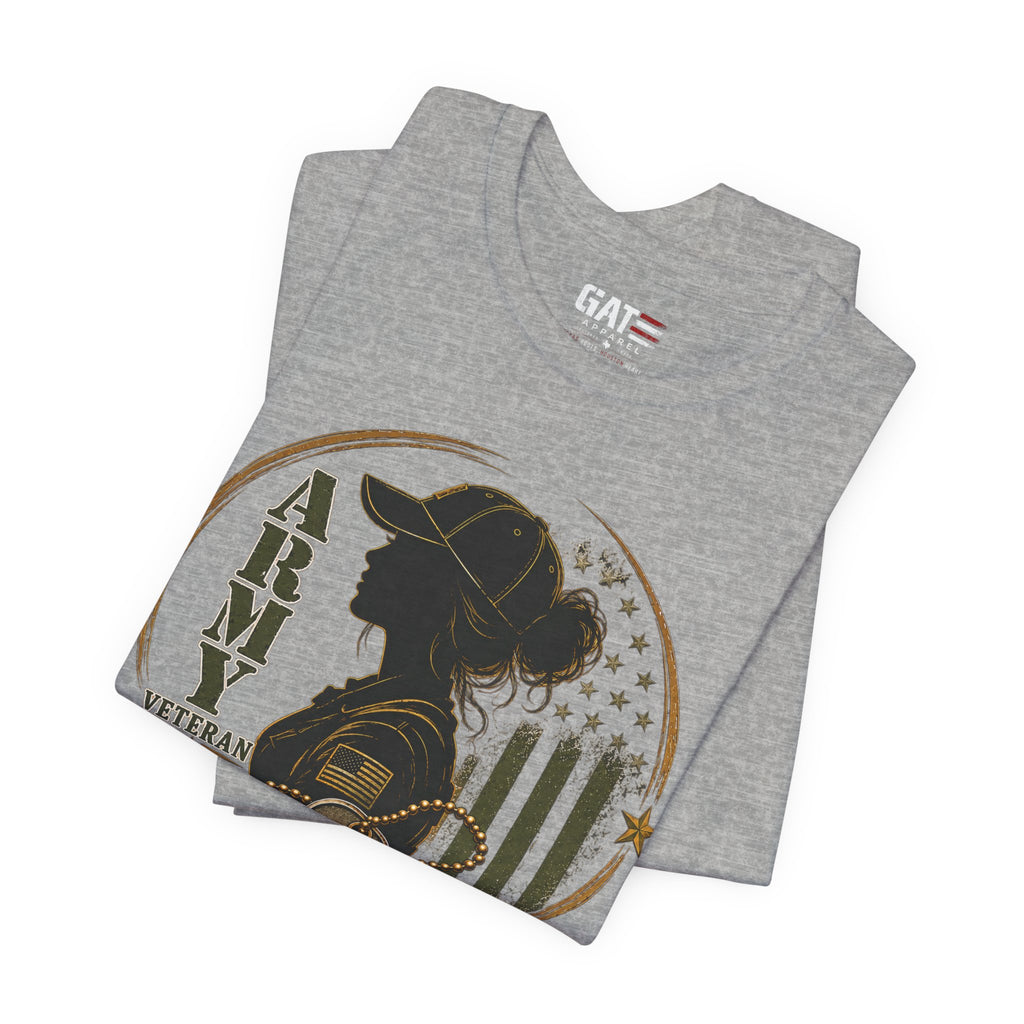 Female Vet Army Veteran Women’s Tee