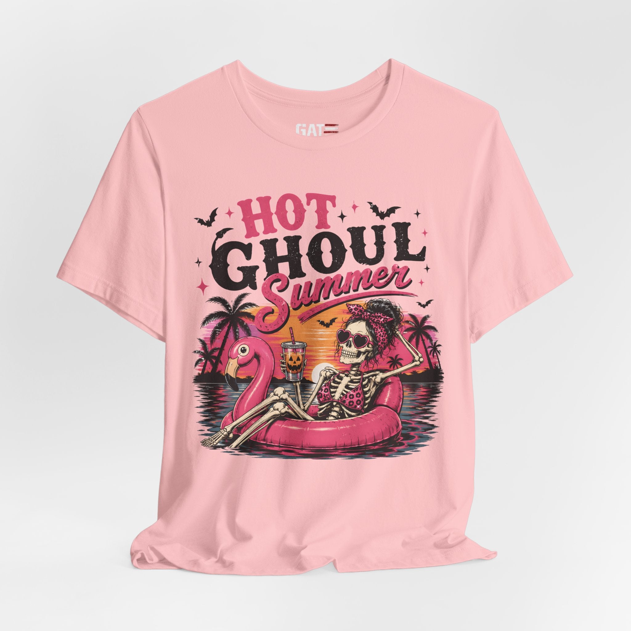 Summerween Shirt, Spooky Beach Shirt, Ghost Beach Tee, Halloween Beach Shirt, Coastal Halloween Tee, Tropical Ghost Shirt