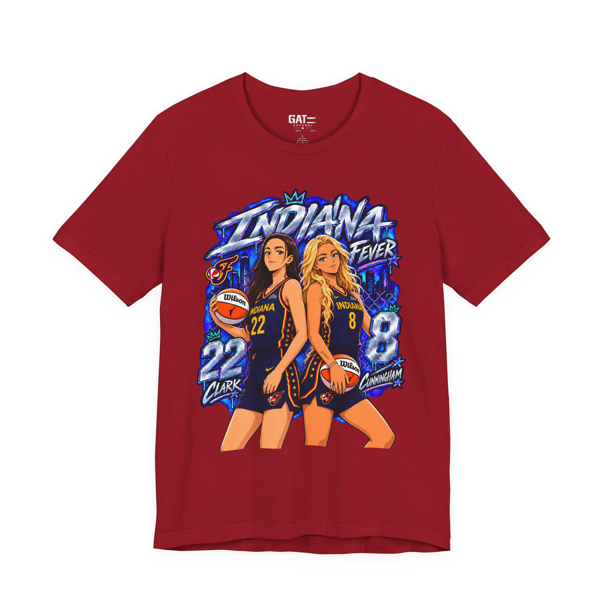 Caitlin Clark & Sophie Cunningham Anime Shirt | Style 2