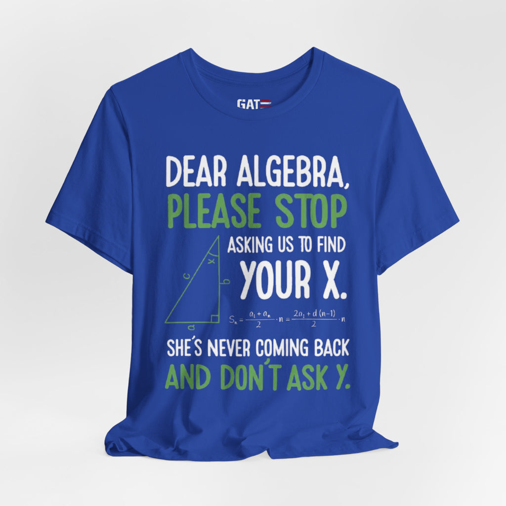 Funny Math Teacher Graphic Tee| Algebra Teacher
