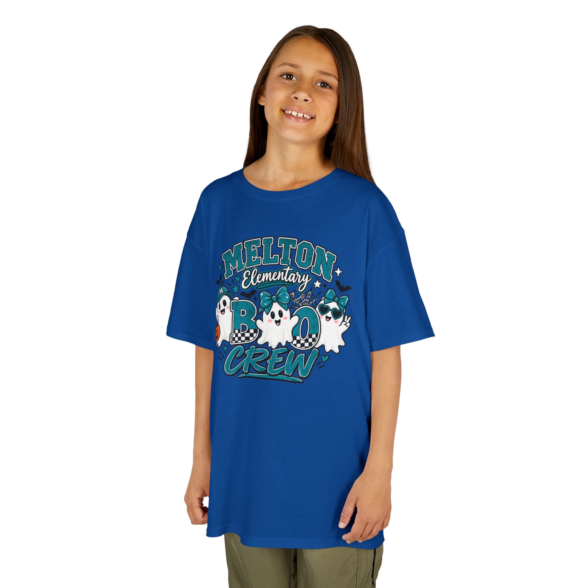 Melton Elementary Kids Boo Crew' Halloween T-Shirt