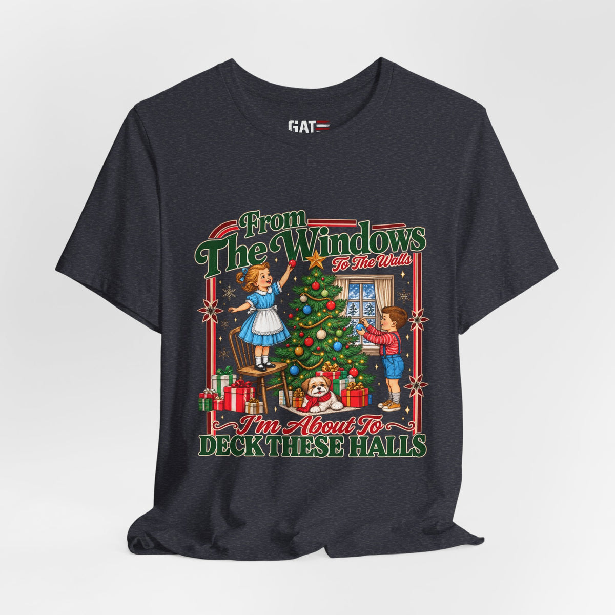 Deck These Halls Christmas Shirt | Funny Holiday Tee