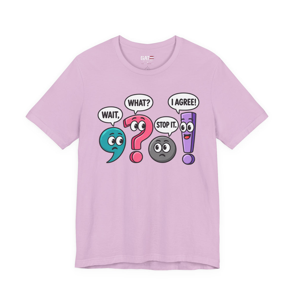Punctuation Teacher Shirt | Funny Grammar Classroom Tee