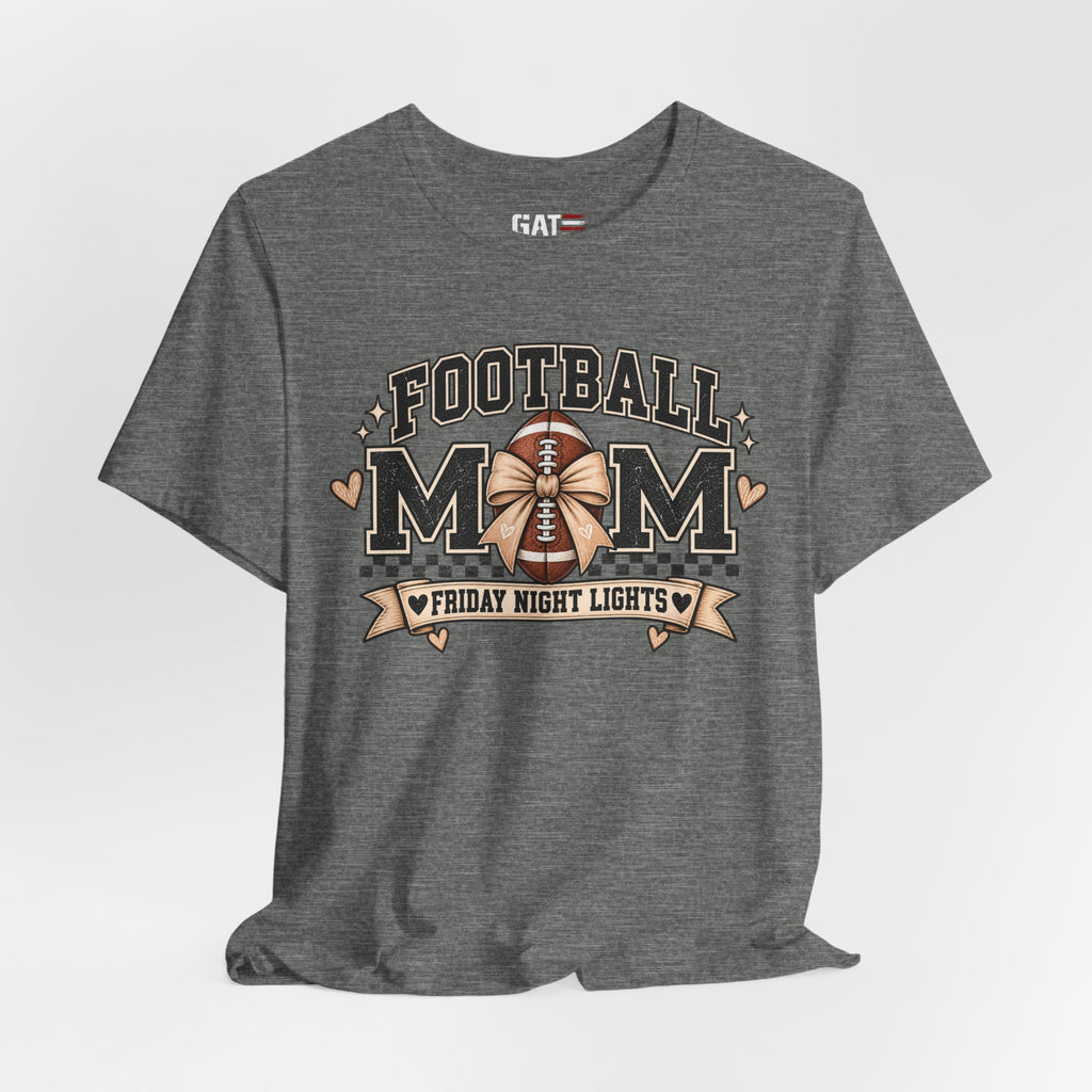 Football Mom Personalized Shirt Custom Player Name Number Game Day Tee