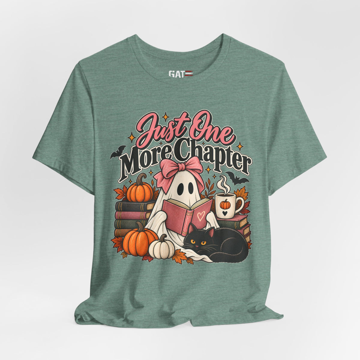 Just One More Chapter Halloween Shirt | Book Lover Tee