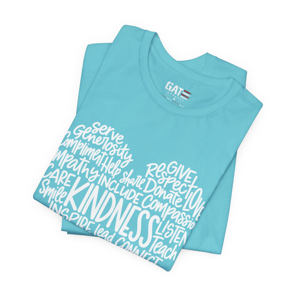 Kindness Teacher Tee — Motivational Words Unisex Jersey Short Sleeve