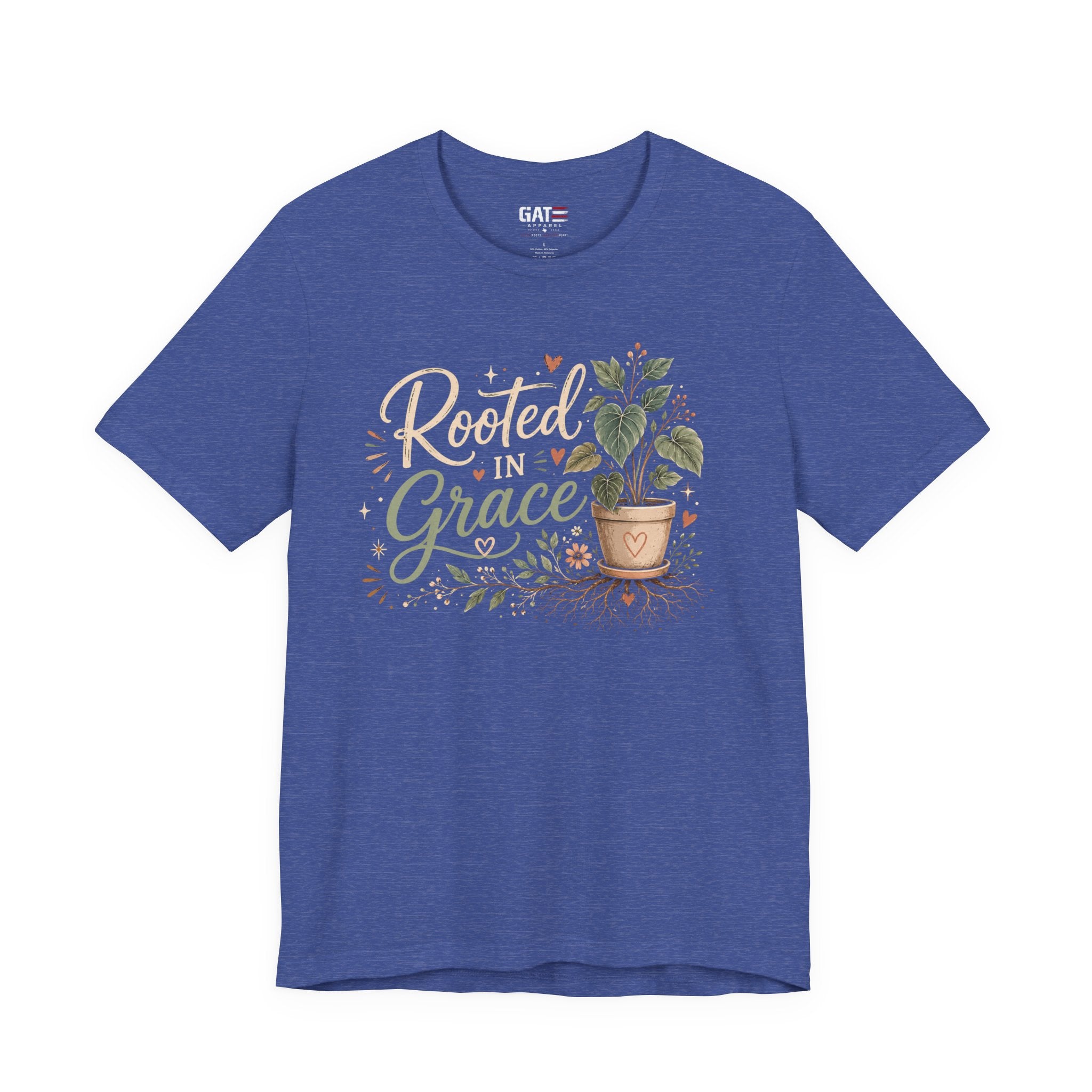 Christian Plant Lover Shirt for Women, Faith Based Gardening Tee, Houseplant Graphic Shirt, Botanical Christian Gift, Plant Mom Apparel