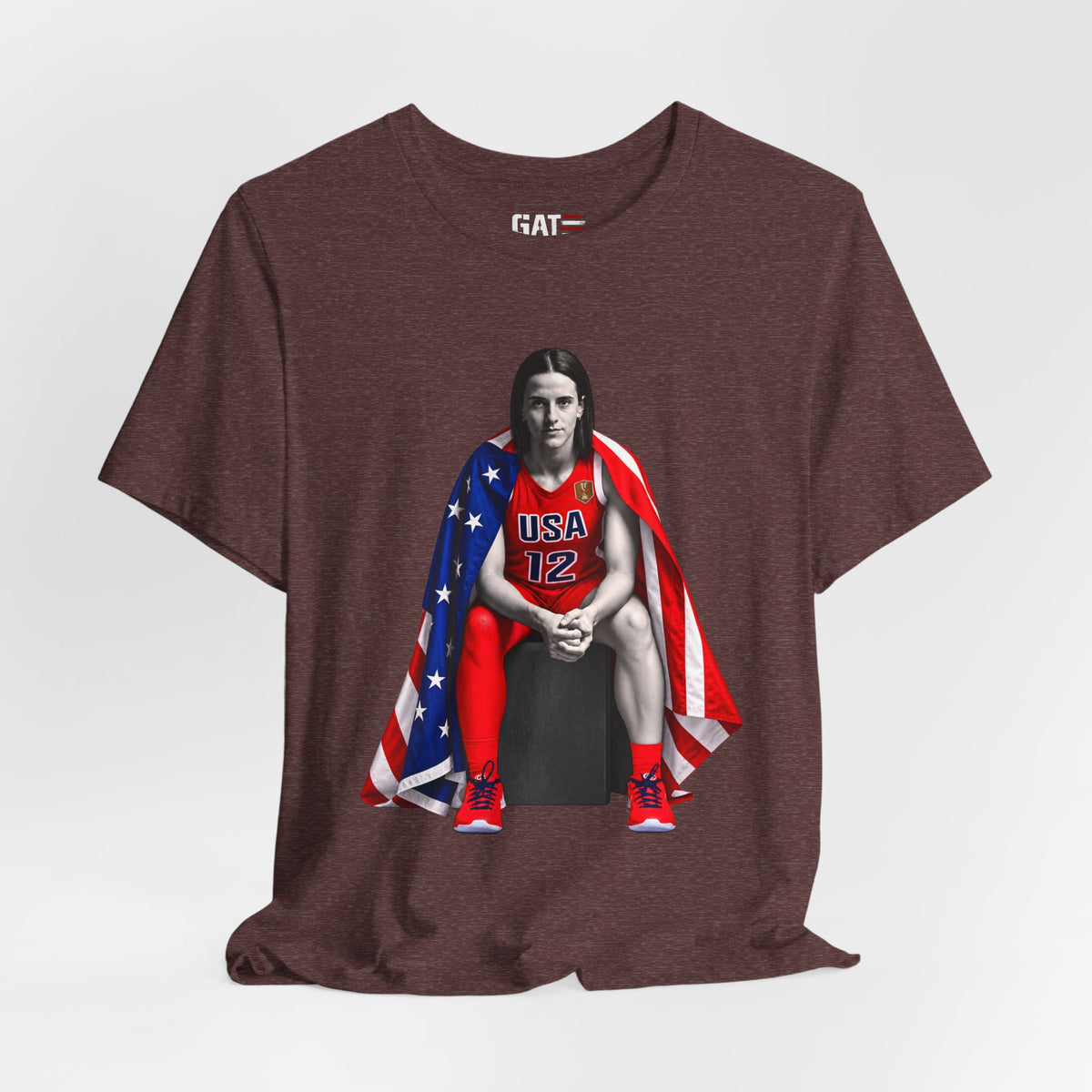 Caitlin Clark Team USA Shirt | Indiana Fever WNBA Tee