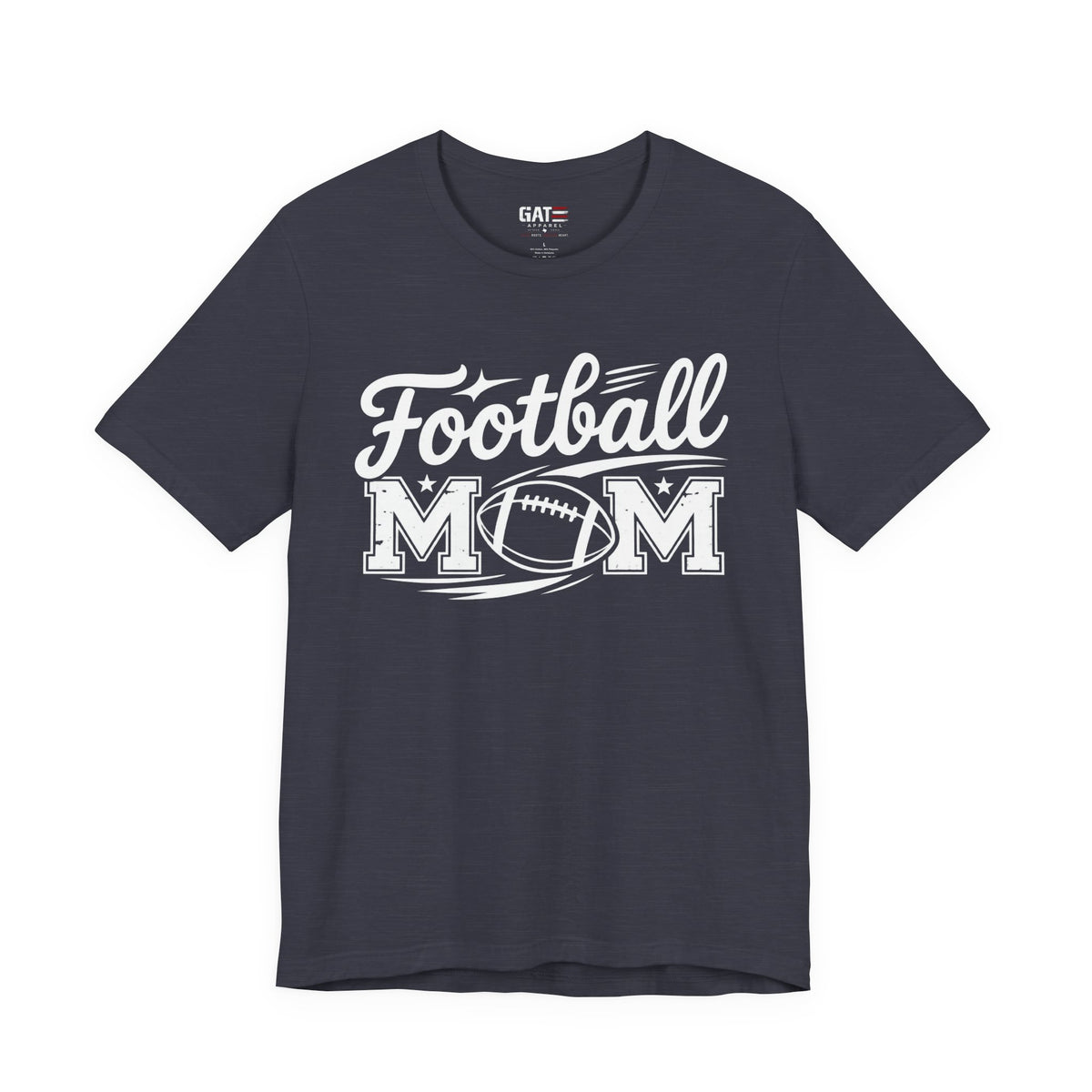 Personalized Football Mom Shirt | Name & Number Tee Style 7